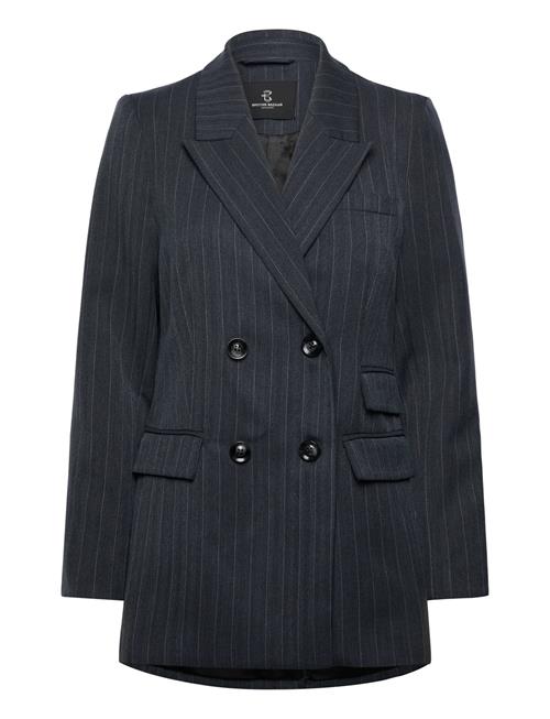 Apricotbblinda Blazer Bruuns Bazaar Navy