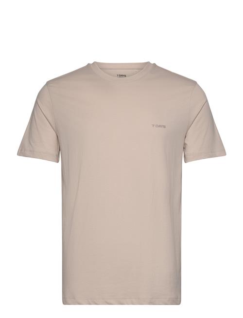 Basic Tee 7 DAYS Active Beige