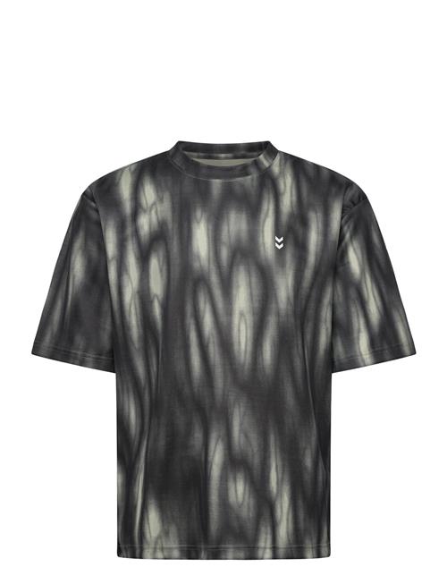 Hmlhiit Aop Loose T-Shirt S/S Hummel Green