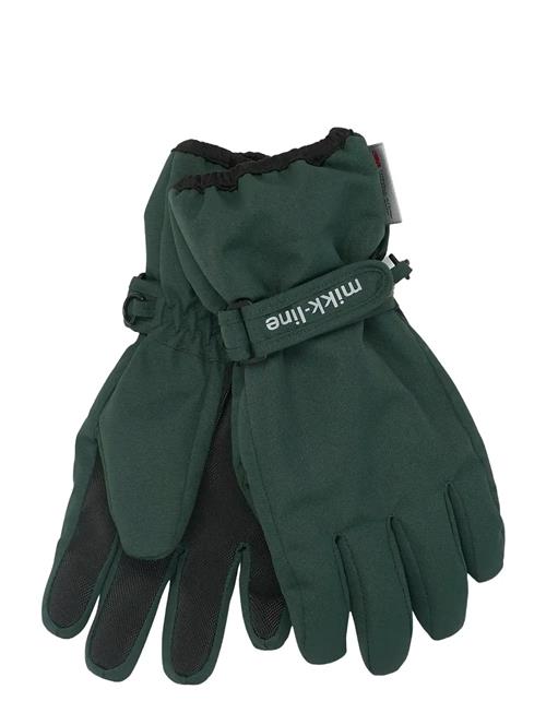 Polyester Gloves Mikk-line Green