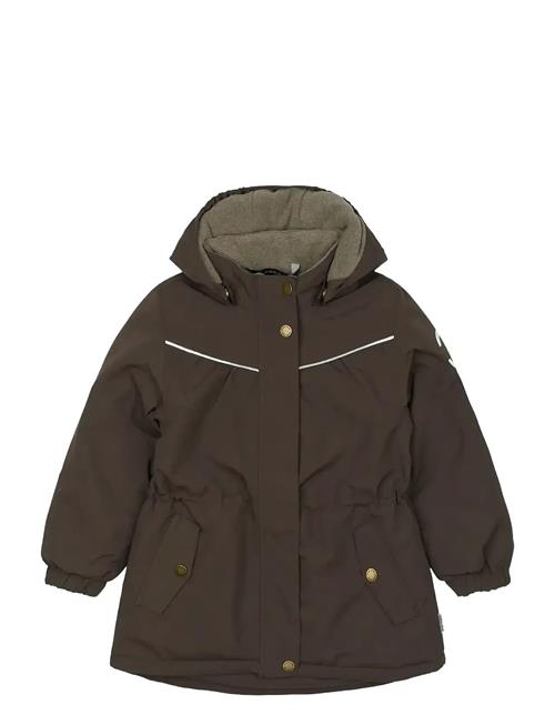 Nylon Girls Jacket - Solid Mikk-line Brown