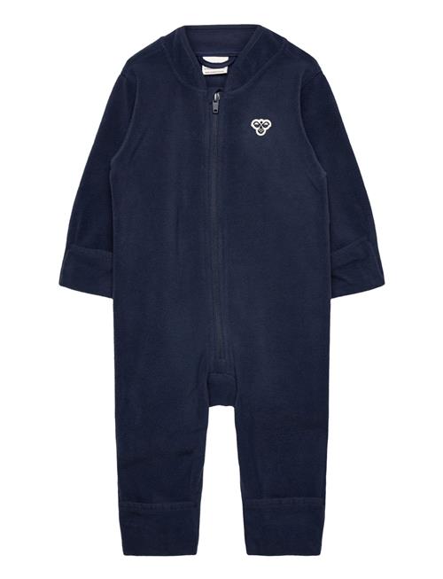 Hmlmini Fleece Zip Suit Bee Hummel Navy