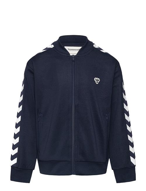 Hmljr Archive Reg Poly Zip Jacket Hummel Navy