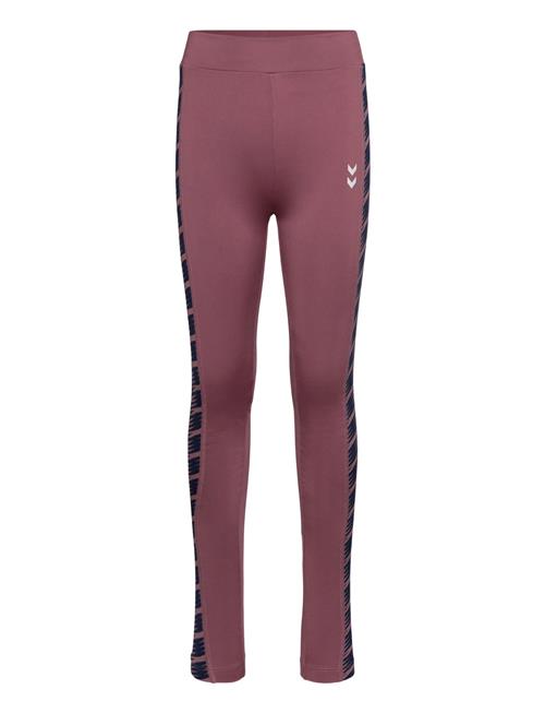 Hmljr Mix Mid Waist Tights Hummel Pink