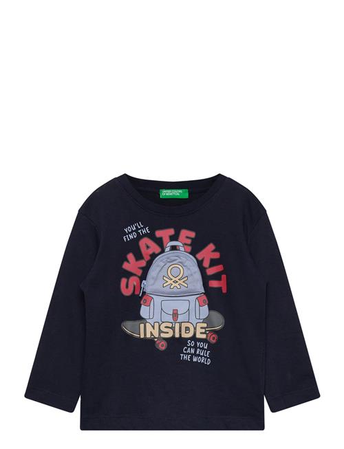 T-Shirt L/S United Colors Of Benetton Navy