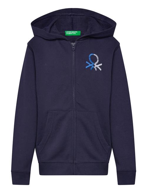 Jacket W/Hood L/S United Colors Of Benetton Navy