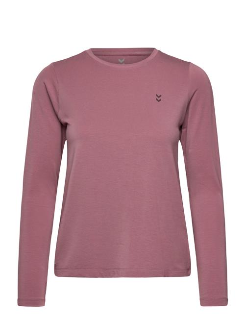 Hmlyoga Soft Loose W T-Shirt Ls Hummel Pink