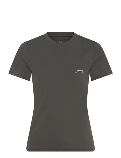 Womens Short Sleeve Training Tee 7 DAYS Active Grey