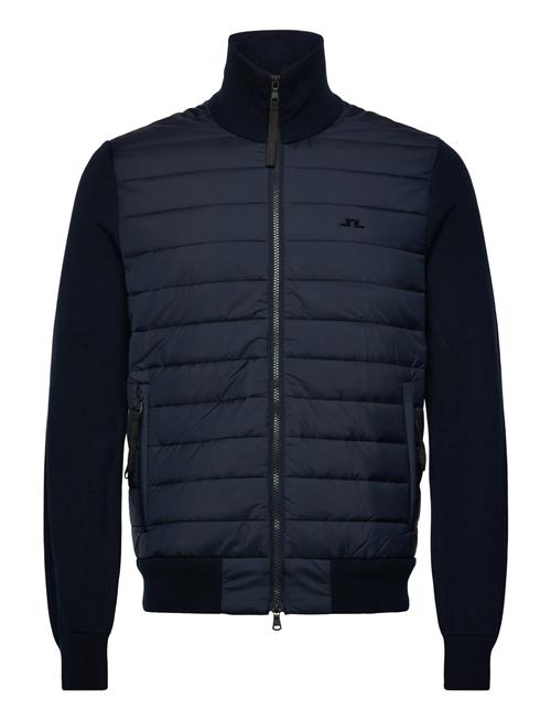 Bodie Knitted Hybrid Jacket J. Lindeberg Navy