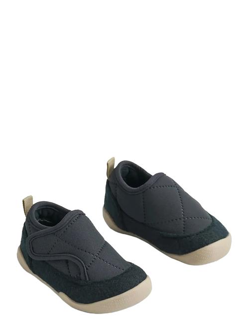 Indoor Shoe Mulle Wheat Navy