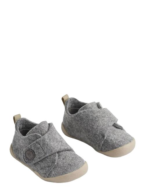 Indoor Shoe Fleecy Wheat Grey