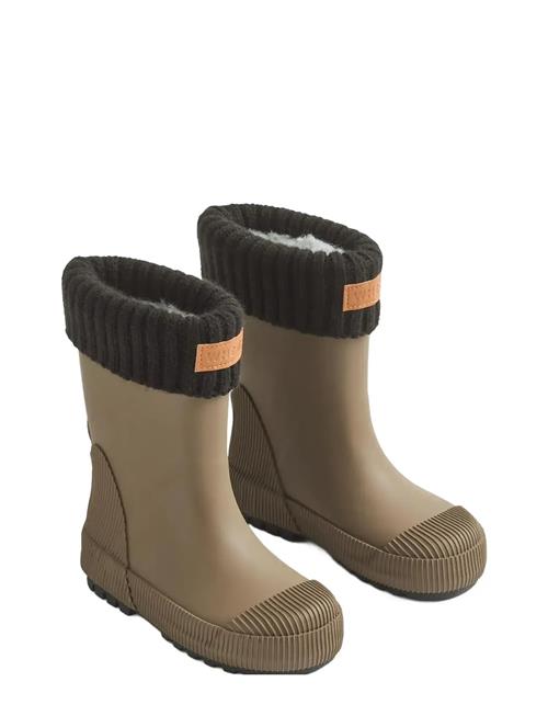 Rubber Boot Thermo Wader Wheat Khaki