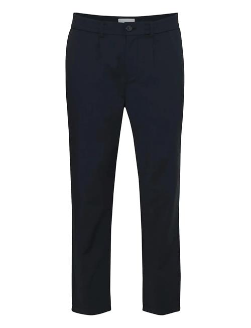 Cfmarc Performance Pants With Pleat Casual Friday Navy