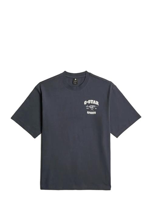 Running Dog Back Gr Boxy R T G-Star RAW Navy