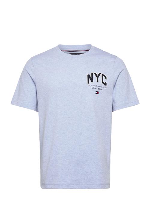 Hilfiger Script Nyc Tee Tommy Hilfiger Blue