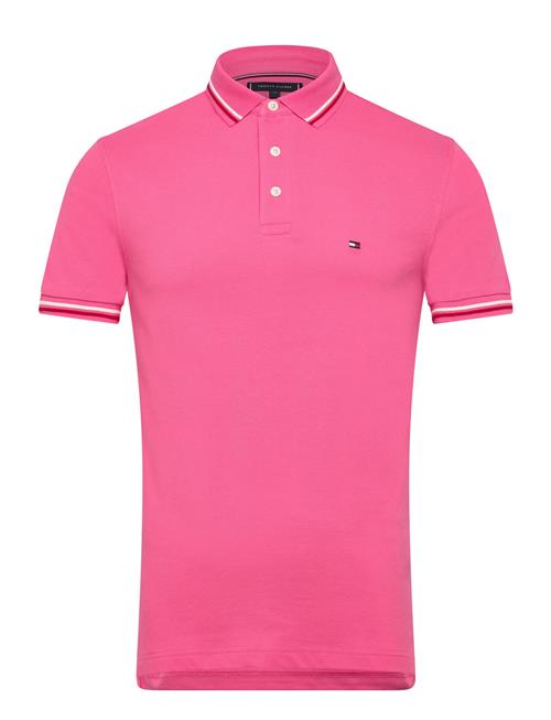 Tipped Slim Fit Seasonal Polo Tommy Hilfiger Pink
