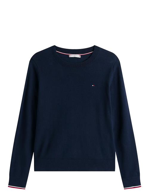 Co Jersey Stitch Ls C-Nk Swt Tommy Hilfiger Navy