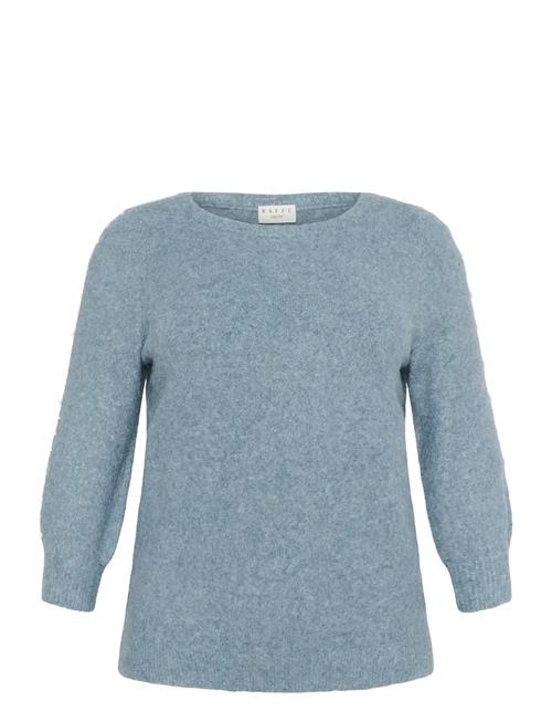 Kcletty Pullover Kaffe Curve Blue