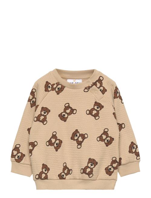 Tnsbprimo Waffle Sweatshirt The New Beige