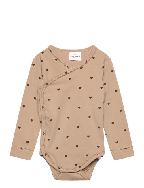 Tnsbnova L_S Wrap Body The New Brown