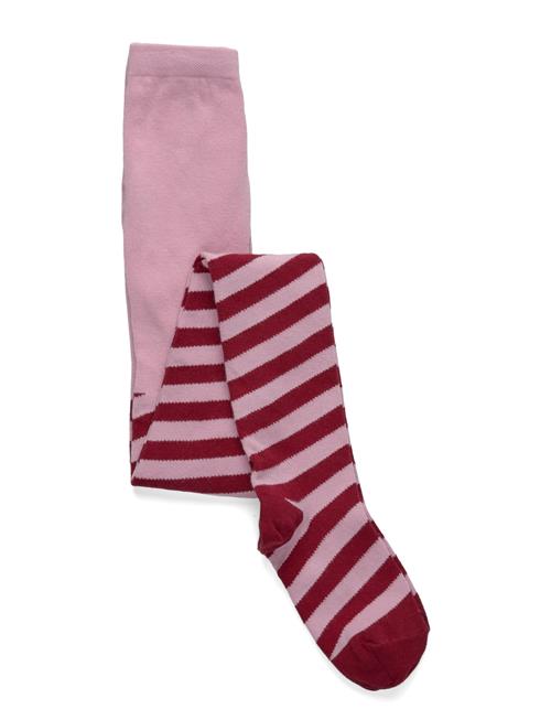Candy Stripe Tights Melton Red
