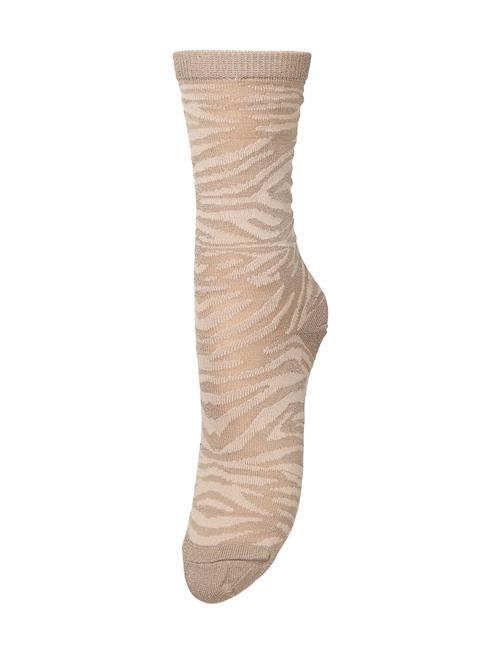 Tigarea Glitter Sock Becksöndergaard Cream