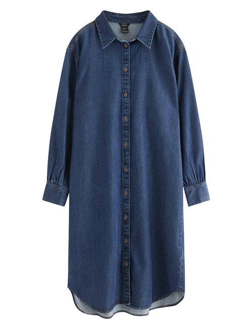 Midi Shirt Dress Lindex Blue