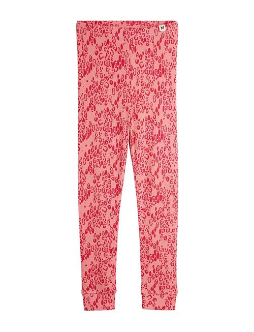 Mini Leopard Aop Leggings Mini Rodini Pink