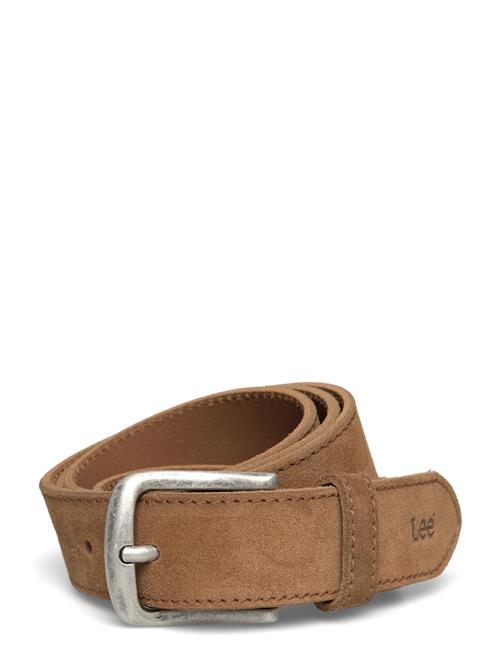 Suede Belt Lee Jeans Brown
