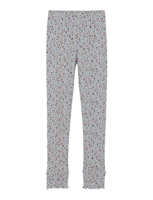 Leggings Aop Rib Minymo Grey