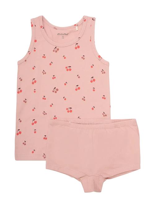 Underwear Set Aop Minymo Pink