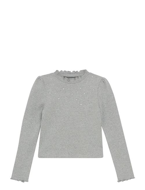 T-Shirt Ls Rib Creamie Grey