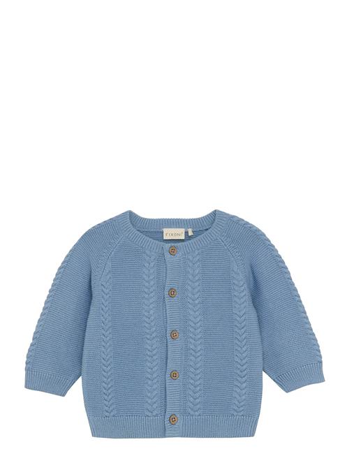 Cardigan Knit Fixoni Blue
