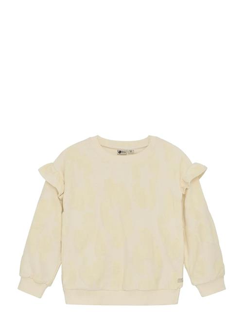 Sweater Jaquard Ruffle Daily 7 Cream