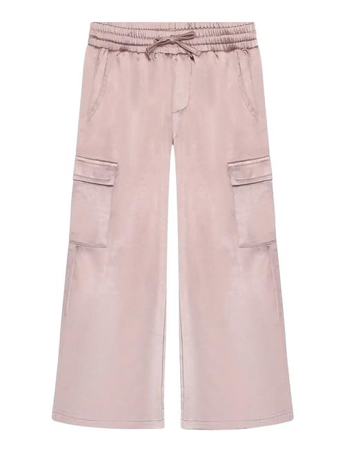 Wide Pants Shiny Daily 7 Pink