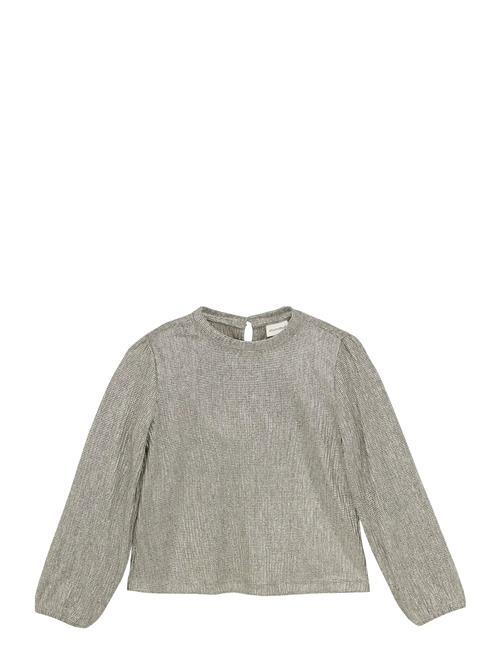 Blouse Ls Minymo Silver