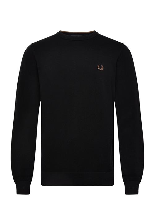 Pique Stitch Jumper Fred Perry Black