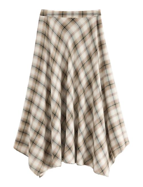 Skirt Laura Check Lindex Beige