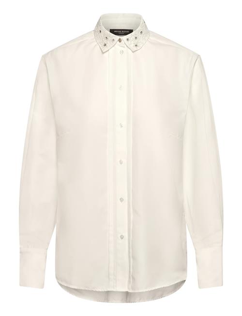 Chrisoulabbsiw Shirt Bruuns Bazaar White
