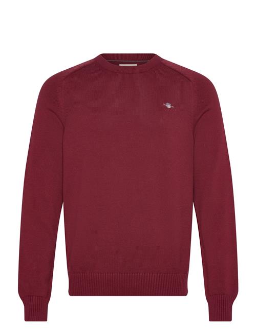 Casual Cotton C-Neck GANT Red