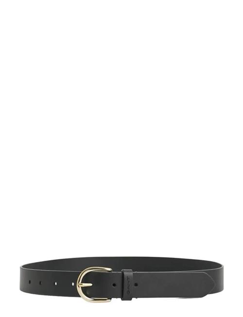 Leather Belt GANT Black