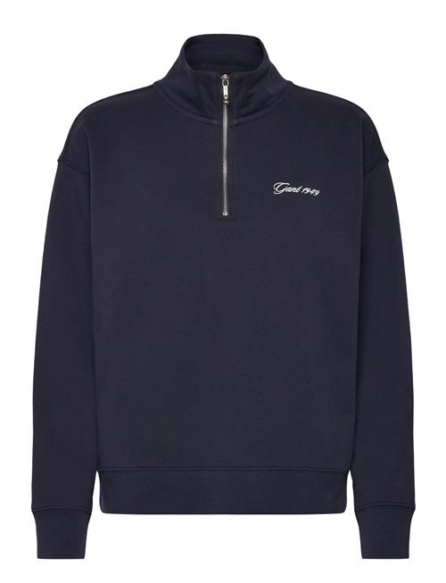 Script Half Zip Sweat GANT Navy