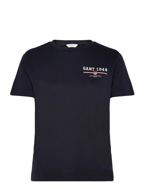 Reg Graphic Ss T-Shirt GANT Navy
