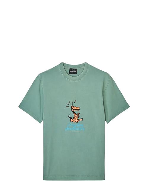 Cotton Jersey Sweathart Frode Tee Mads Nørgaard Green