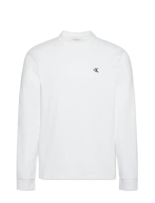 Ls Easy Monogram Tee Calvin Klein Jeans White