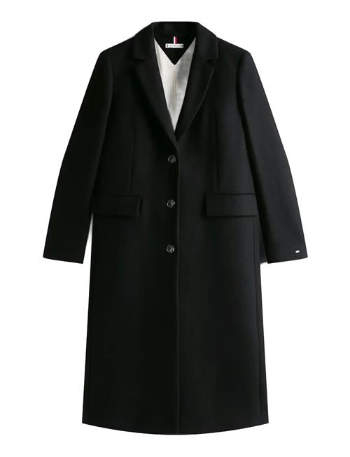 Classic Sb Wool Reg Maxi Coat Tommy Hilfiger Black
