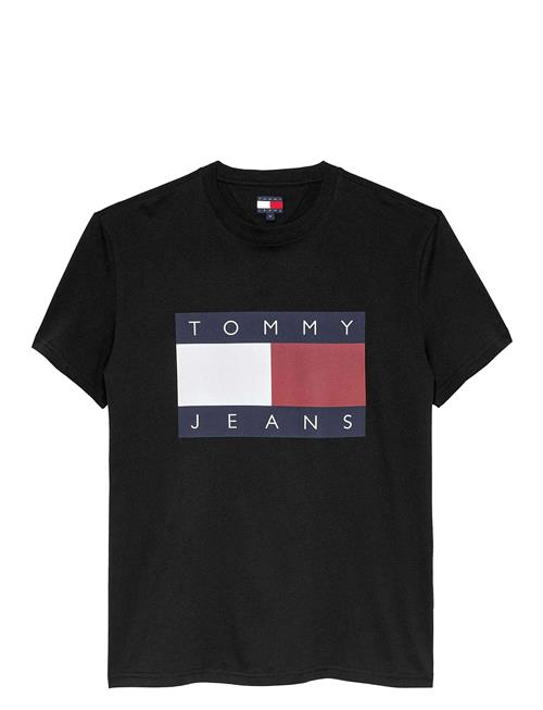 Tjm Reg Big Flag Ss Tee Ext Tommy Jeans Black
