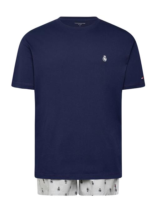 Over D Tee & Woven Boxer Tommy Hilfiger Navy