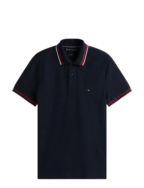 Cuff Interest Slim Fit Polo Tommy Hilfiger Navy