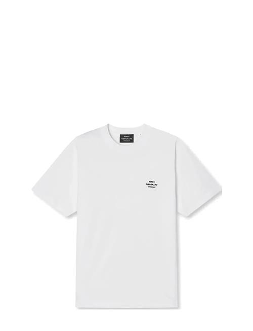 Cotton Jersey Frode Logo Tee Fav Mads Nørgaard White